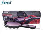 KEMEI KM HC111 Θερμαινόμενη Βούρτσα Μαλλιών Wet&Dry